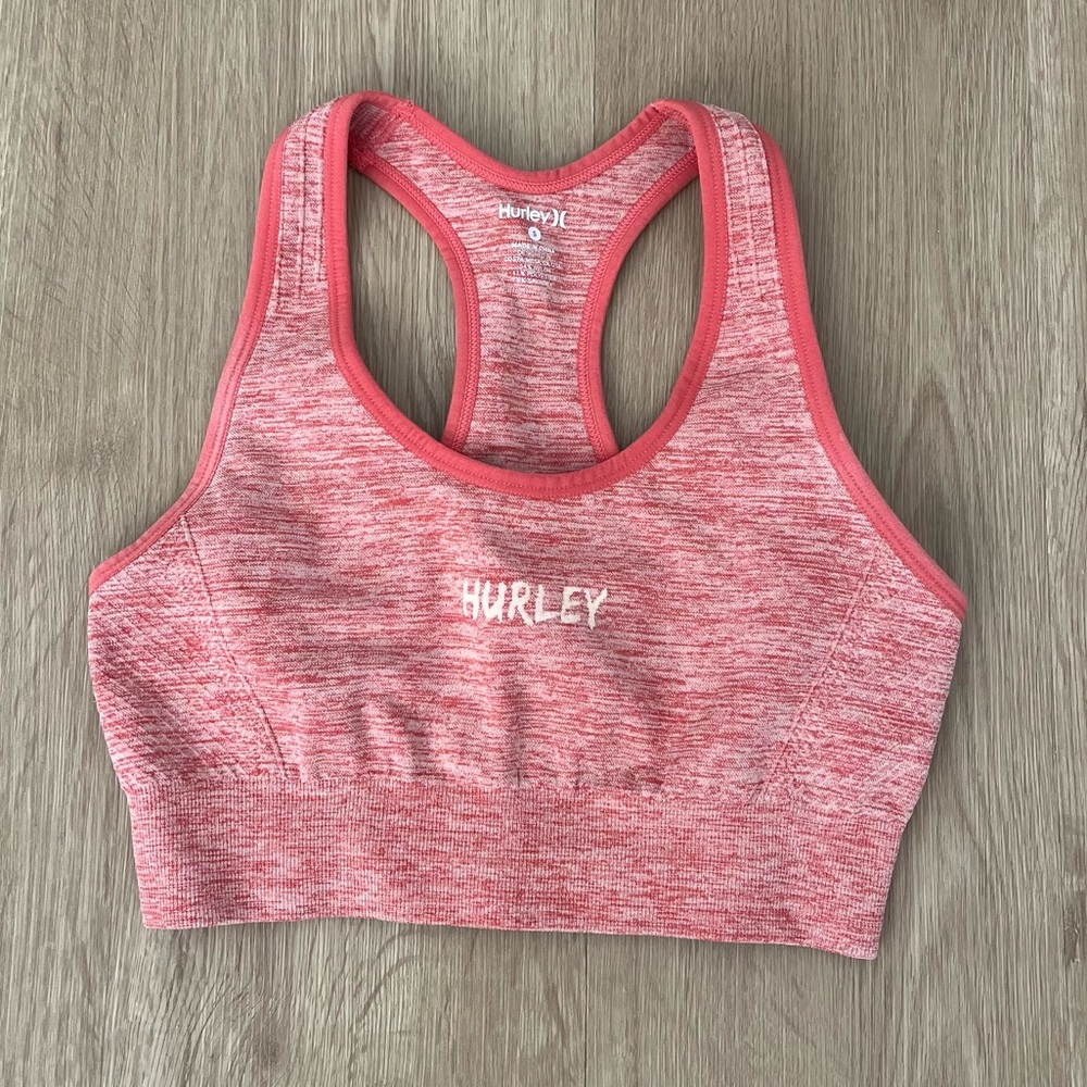 Hurley Pink Sports Bra